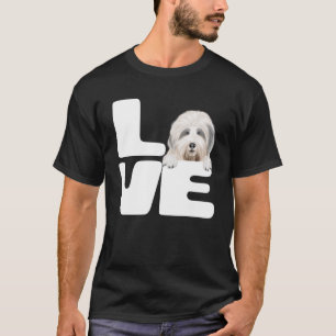 Ich Liebe meinen alten englischen Schäferhund T-Shirt