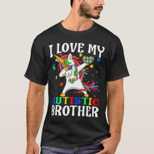Ich liebe meinen autistischen Bruder Autismus-Aufk T-Shirt