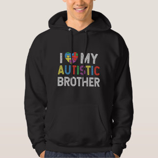 Ich liebe meinen autistischen Bruder - Autismussen Hoodie