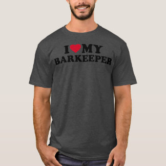 Ich Liebe meinen Barkeeper T-Shirt