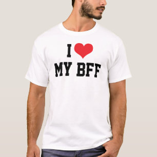 Ich liebe meinen besten Freund für immer BFF T-Shi T-Shirt