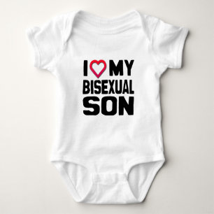 ICH LIEBE MEINEN BISEXUELLEN SOHN BABY STRAMPLER