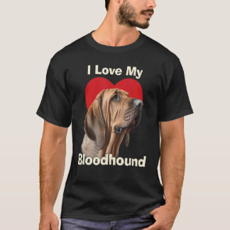 Ich Liebe meinen blutsüßen Welpenhund T-Shirt