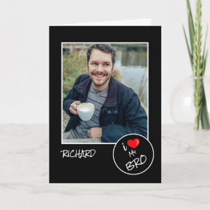 Ich liebe meinen Bruder, individuelles Foto – Pers Karte
