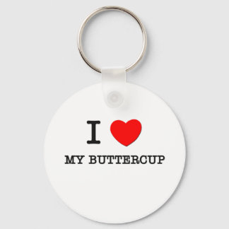 Ich Liebe meinen Buttercup Schlüsselanhänger