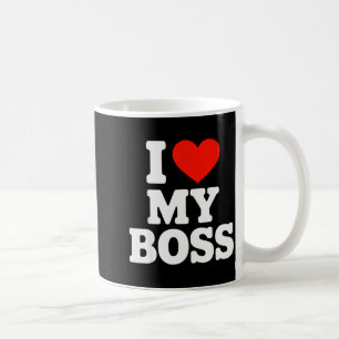 Ich liebe meinen Chef Kaffeetasse