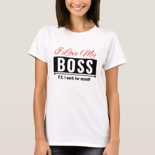 Ich Liebe meinen Chef T-Shirt