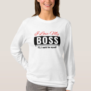 Ich Liebe meinen Chef T-Shirt