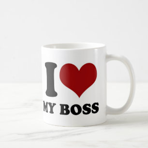 Ich liebe meinen Chef - Tasse