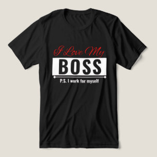 Ich Liebe meinen Chef Tri-Blend Shirt