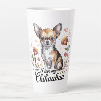Ich liebe meinen Chihuahua Milchtasse