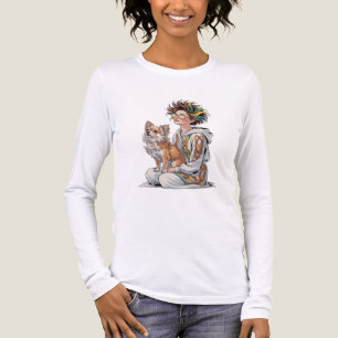 ich liebe meinen Chihuahua Tri-Blend Shirt