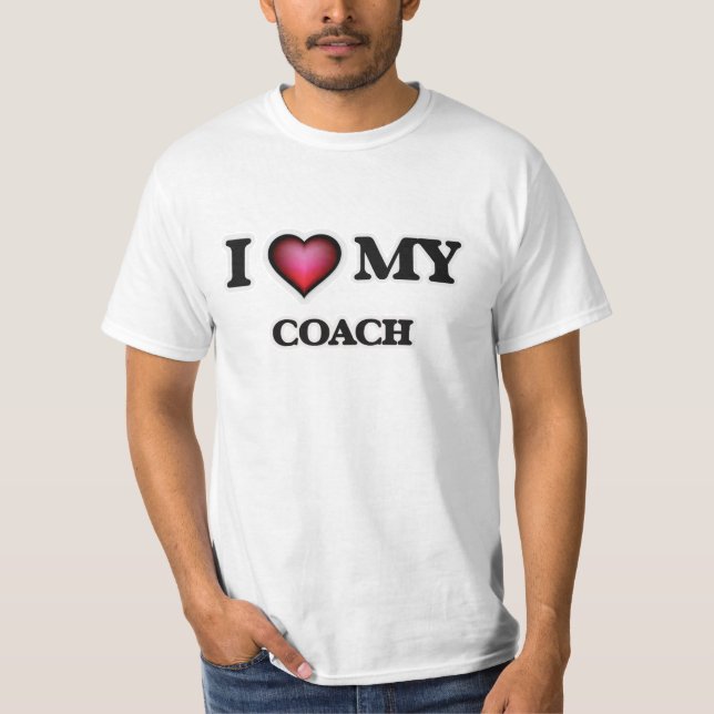 Ich Liebe meinen Coach T-Shirt (Vorderseite)