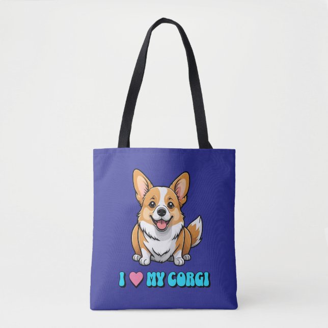 Ich liebe meinen Corgi (Vorderseite)