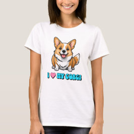 Ich liebe meinen Corgi T-Shirt