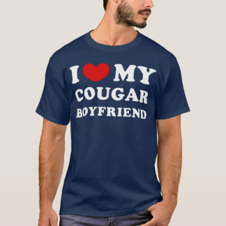Ich liebe meinen Cougar-Freund Ich liebe meinen Co T-Shirt