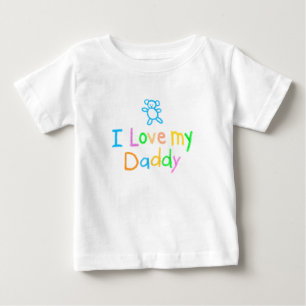 Ich Liebe meinen Daddy Baby T-shirt