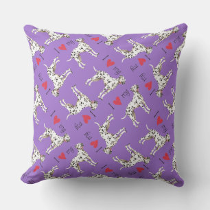 Ich Liebe meinen Dalmatiner Kissen Für Draußen