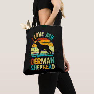 Ich Liebe meinen deutschen Schäferhund Hund Blue B