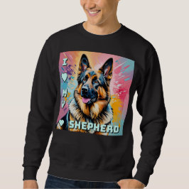 Ich liebe meinen Deutschen Schäferhund Sweatshirt
