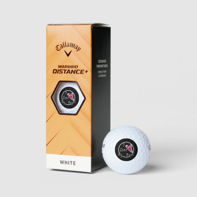 Ich Liebe meinen Engel Golfball (Verpackungen)