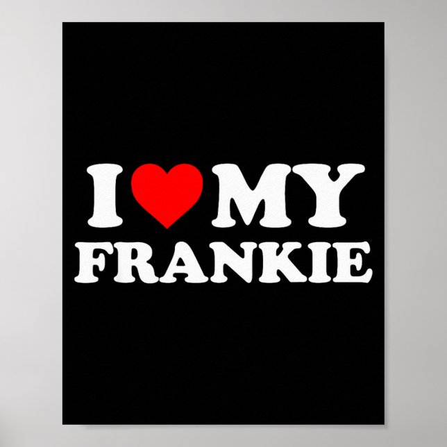 Ich liebe meinen Frankie  Poster (Vorne)