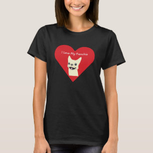 Ich liebe meinen Frenchie,  T-Shirt