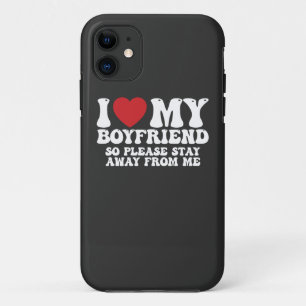 Ich liebe meinen Freund, also bleib bitte von mir Case-Mate iPhone Hülle