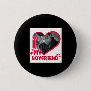 Ich liebe meinen Freund Benutzerdefiniertes Foto H Button