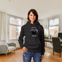 Ich Liebe meinen Freund Foto-Namen Hoodie