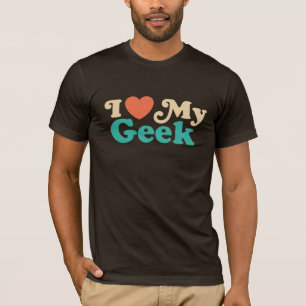 Ich liebe meinen Geek T-Shirt