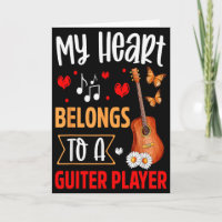 Ich liebe meinen Gitarrenspieler Ehemann Ehefrau G