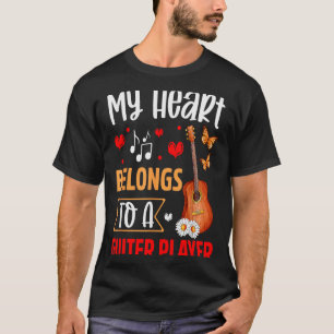 Ich liebe meinen Gitarrenspieler Ehemann Ehefrau G T-Shirt