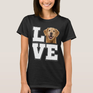 Ich Liebe meinen Golden Retriever Dog Liebhaber Go T-Shirt