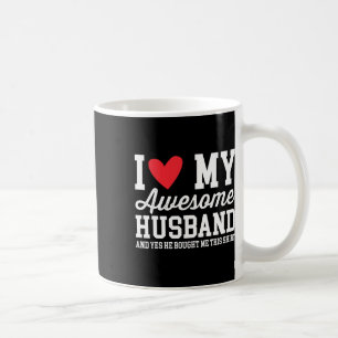 Ich liebe meinen großartigen Ehemann, er hat mir d Kaffeetasse