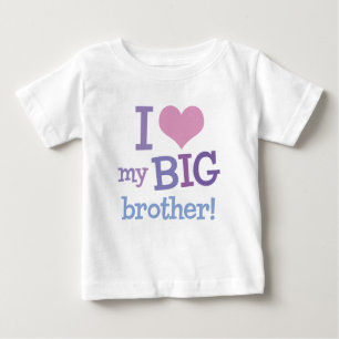 Ich Liebe meinen großen Bruder Baby T-shirt