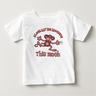 Ich Liebe meinen großen Bruder Baby T-shirt