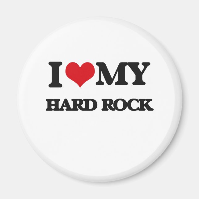 Ich Liebe meinen HARTROCK Magnet (Vorne)