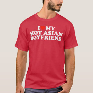 Ich liebe meinen heißen asiatischen Freund vintage T-Shirt