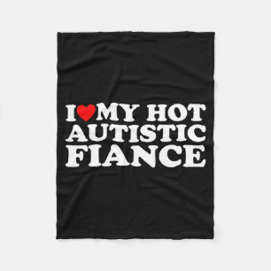 Ich liebe meinen heißen autistischen Verlobten Aut Fleecedecke