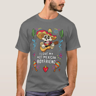 Ich liebe meinen heißen mexikanischen Freund, Meic T-Shirt