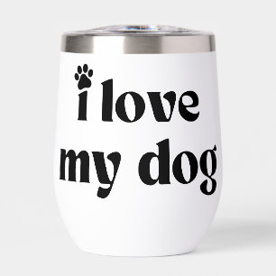 Ich liebe meinen Hund