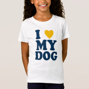 Ich Liebe meinen Hund T-Shirt