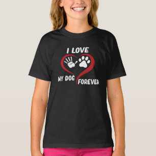 Ich Liebe meinen Hund T - Shirt