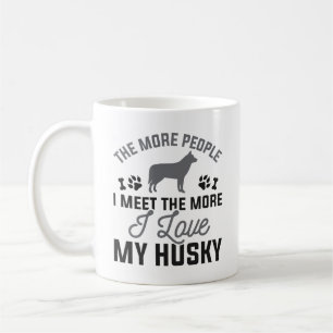 Ich liebe meinen Husky Kaffeetasse