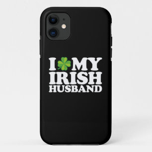 Ich liebe meinen irischen Ehemann Paar St. Patrick Case-Mate iPhone Hülle