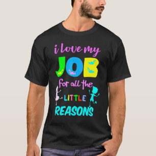 Ich liebe meinen Job Lieblingslehrer Zurück zur Sc T-Shirt