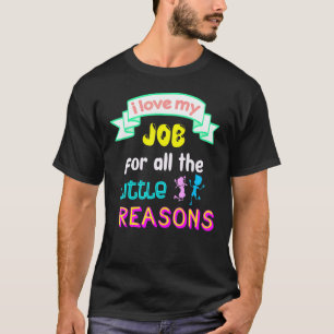 Ich liebe meinen Job Lieblingslehrer Zurück zur Sc T-Shirt