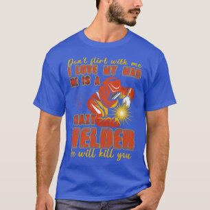 Ich liebe meinen Mann, er ist ein verrückter Schwe T-Shirt