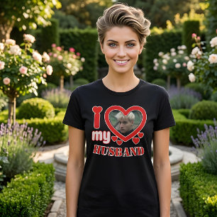 Ich liebe meinen Mann Personalisiert T-Shirt